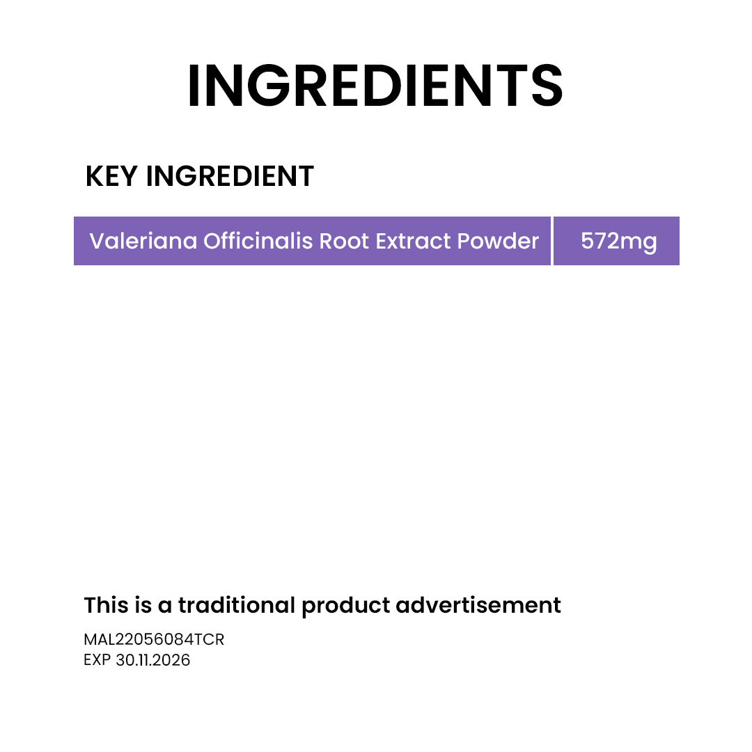 BiO-LiFE Herbalmeds Valerian [ 30 capsules ]