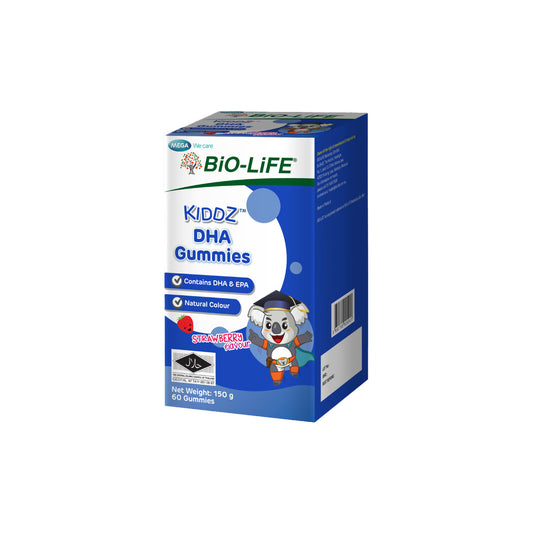 BiO-LiFE Kiddz DHA Gummies [ 60 gummies ]