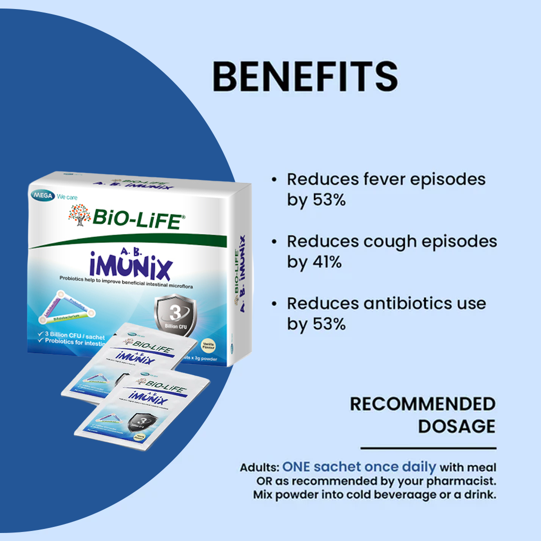 BiO-LiFE A.B. Imunix 30 sachets (EXPIRY DATE APR 2027)