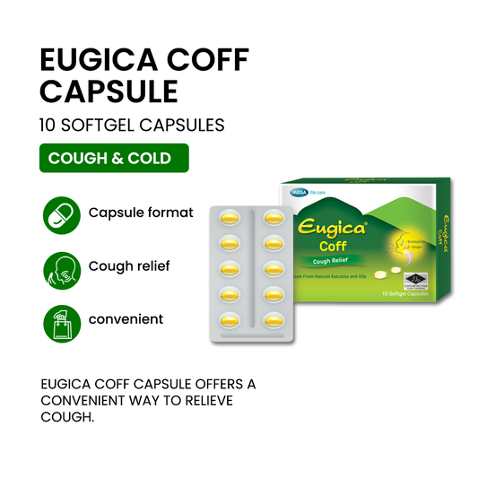 MEGA WE CARE Eugica Coff Capsules [ 10 capsules ]