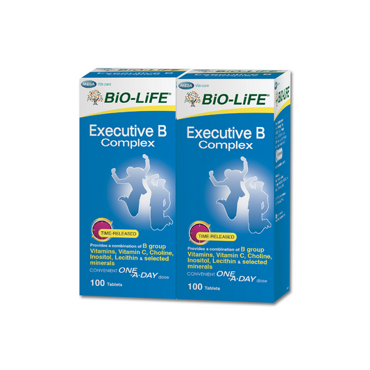 BiO-LiFE Executive B Complex [ 2 x 100 tablets ]