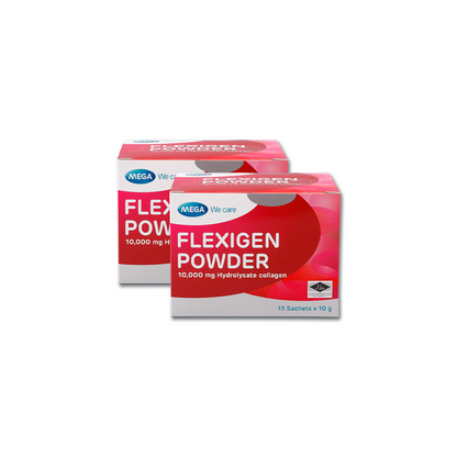 MEGA WE CARE Flexigen Powder [ 2 x 15 sachets ]