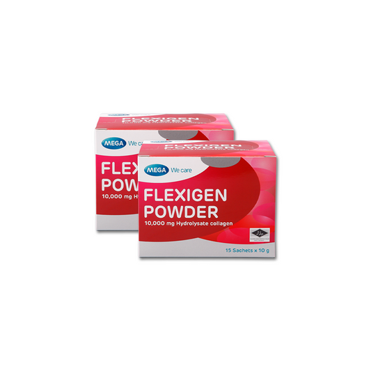 MEGA WE CARE Flexigen Powder [ 2 x 15 sachets ]