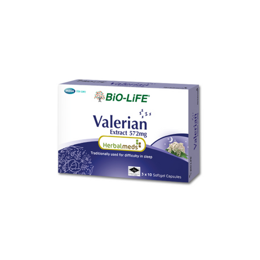 BiO-LiFE Herbalmeds Valerian [ 30 capsules ]