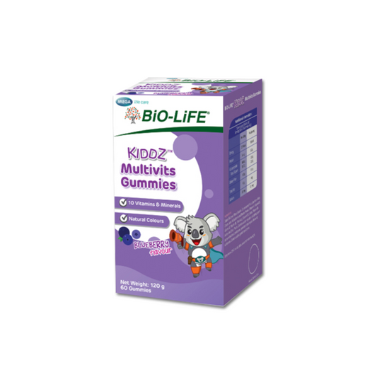 BiO-LiFE Kiddz Multivits Gummies [ 60 gummies ]
