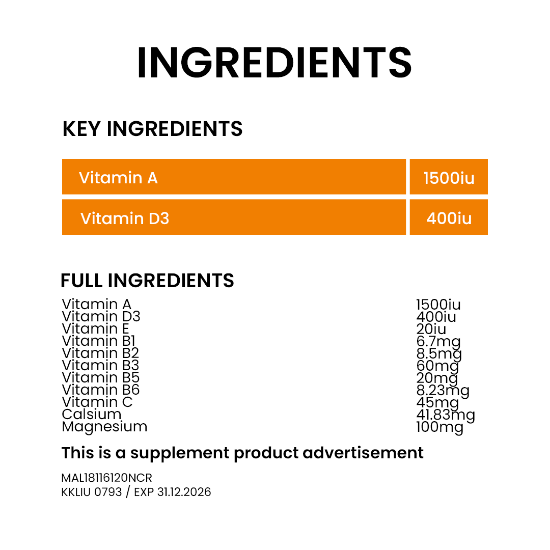 BiO-LiFE Multivitamins with Minerals [ 2 x 100 tablets ]