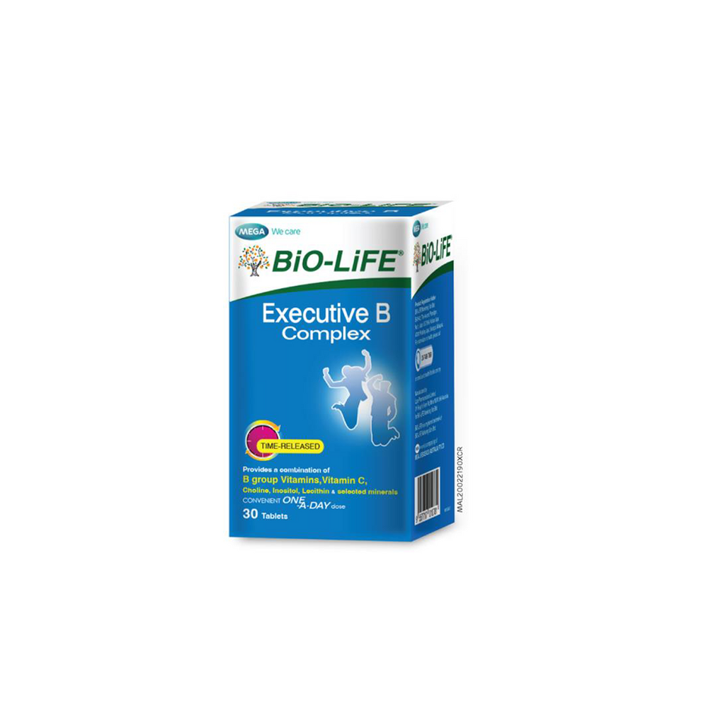 BiO-LiFE Executive B Complex [ 30 tablets ]