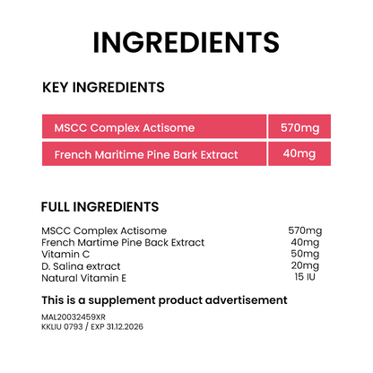 MEGA WE CARE Pynocare 40mg [ 50 capsules ]
