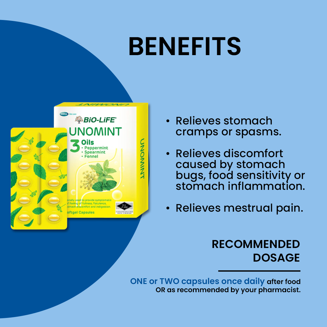 BiO-LiFE Unomint Buy 1 Free 1 [ 10 capsules ]