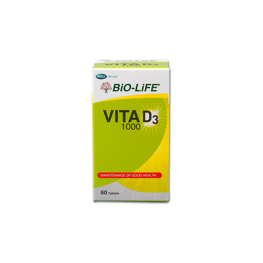 BiO-LiFE Vita D3 1000 [ 60 tablets ]