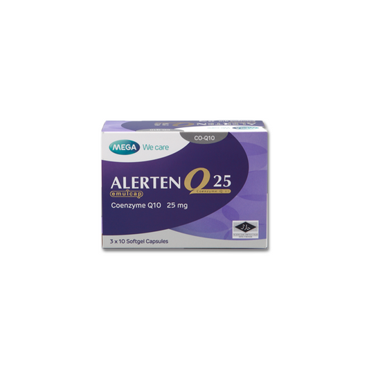 MEGA WE CARE Alerten Q25 Emulcap [ 30 capsules ]