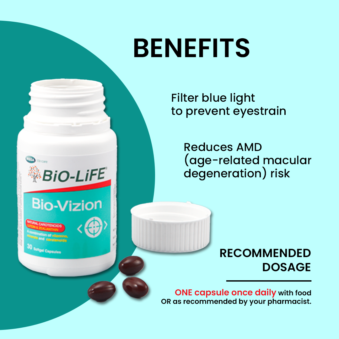 BiO-LiFE Bio-Vizion [ 2 x 30 capsules ]