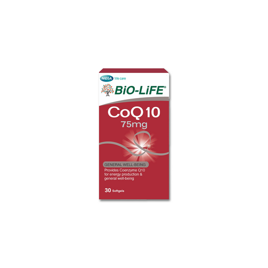 BiO-LiFE CoQ10 75mg [ 30 capsules ]