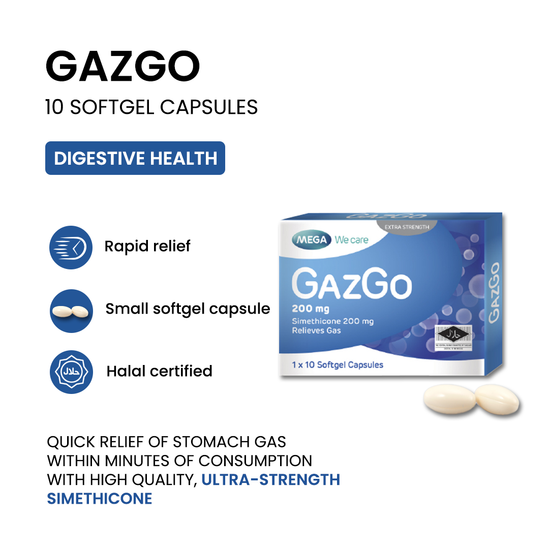 MEGA WE CARE Gazgo [ 10 capsules ]
