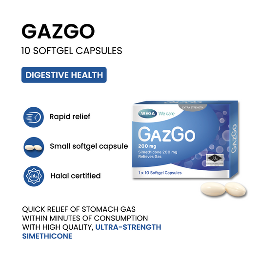 MEGA WE CARE Gazgo [ 10 capsules ]