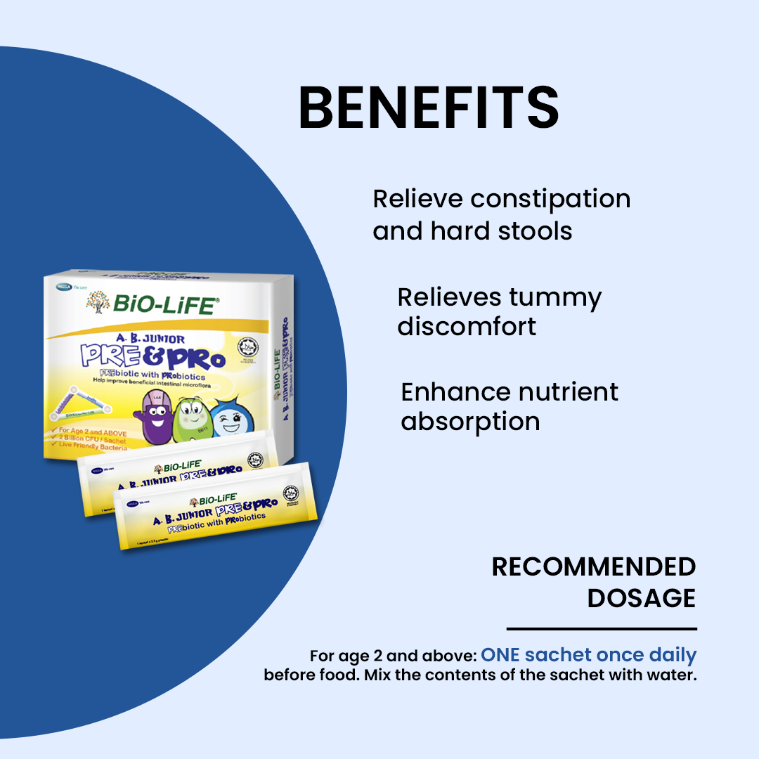 BiO-LiFE A.B. Junior Pre & Pro [ 2 x 50 sachets ]