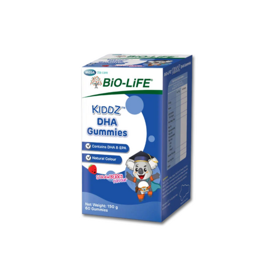 BiO-LiFE Kiddz DHA Gummies [ 60 gummies ]