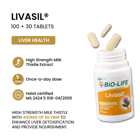 BiO-LiFE Livasil [ 100 tablets + 30 tablets ]