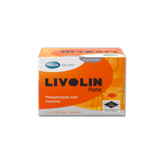 MEGA WE CARE Livolin Forte [ 50 capsules ]