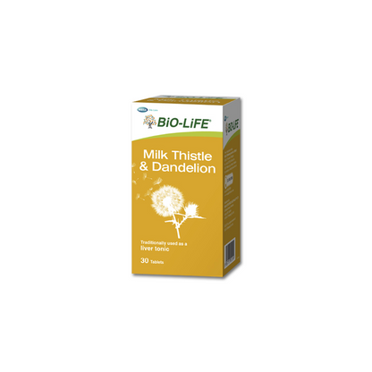 BiO-LiFE Milk Thistle and Dandelion [ 30 tablets ]