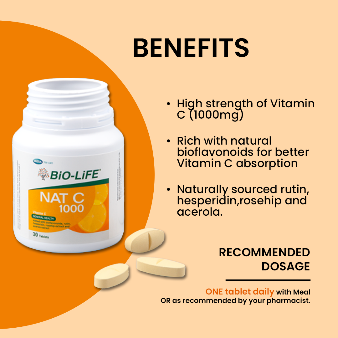BiO-LiFE Nat C 1000mg [ 150 tablets ]