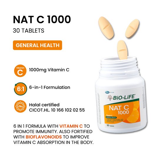 BiO-LiFE Nat C 1000mg [ 150 tablets ]